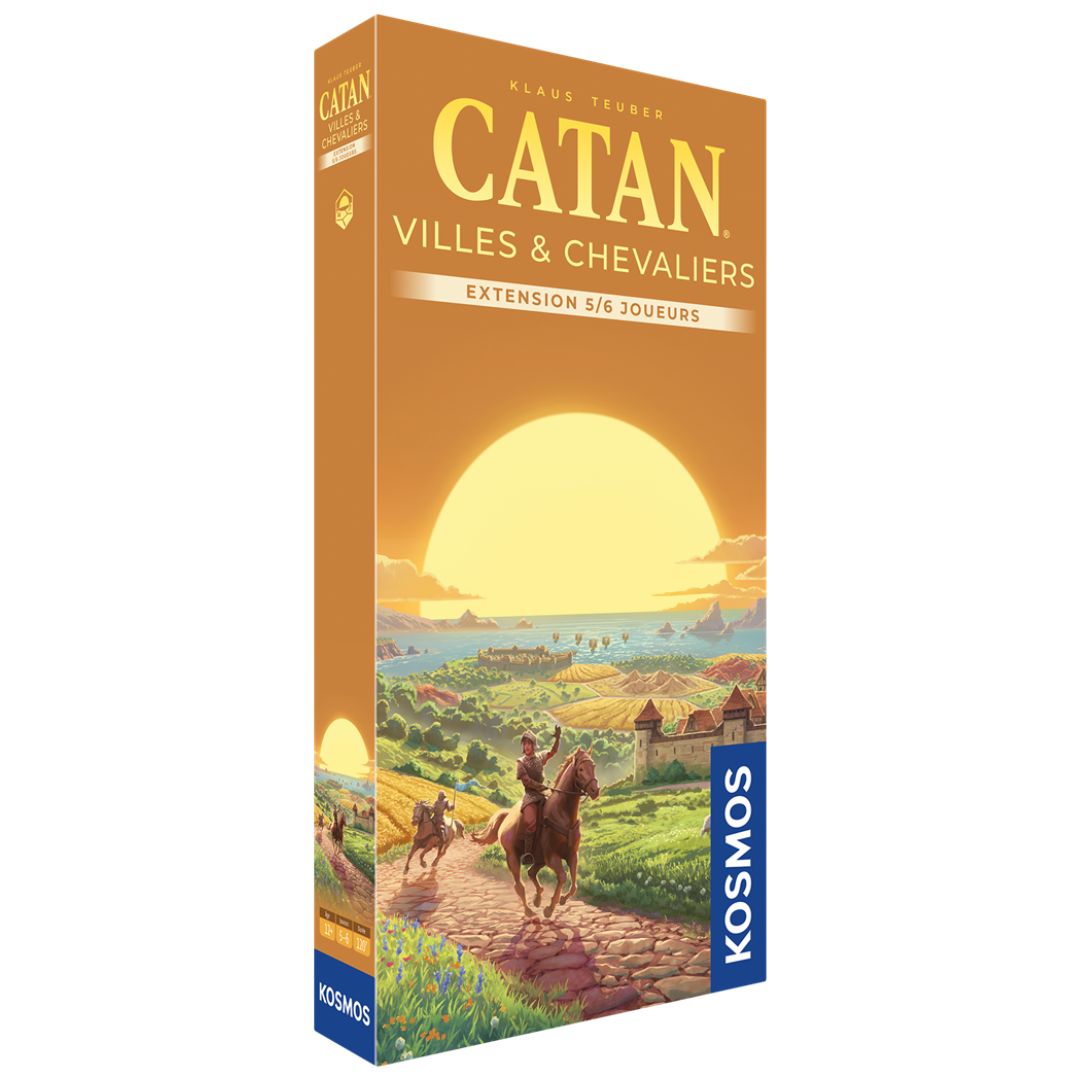 CATAN – EXTENSION VILLES ET CHEVALIERS 5-6 JOUEURS