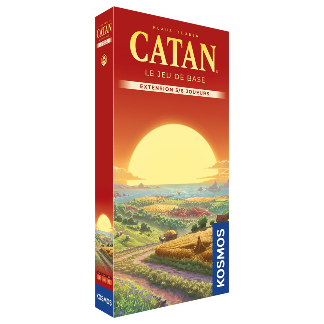 CATAN – EXTENSION POUR 5 ET 6 JOUEURS