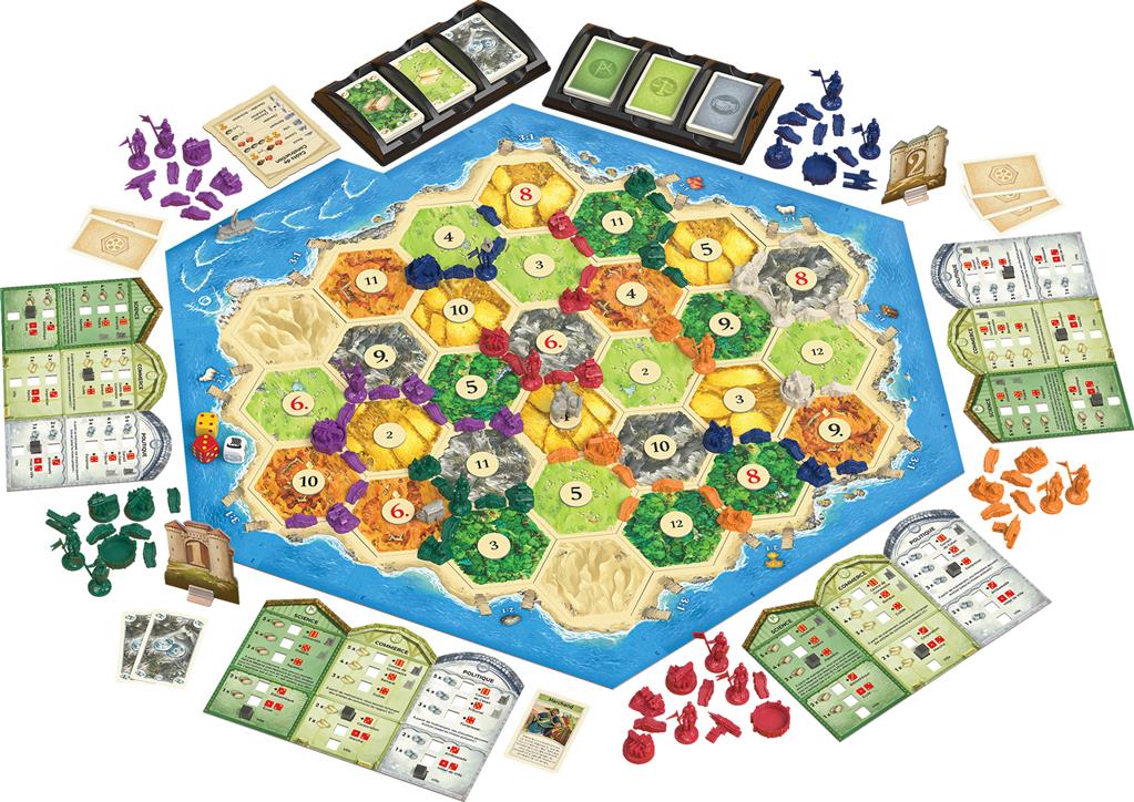 CATAN – EXTENSION VILLES ET CHEVALIERS 5-6 JOUEURS – Image 4